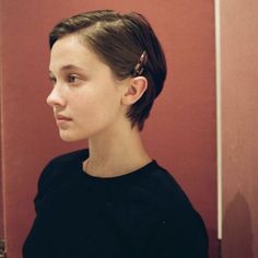 cailee spaney Cailee Spaeny, Really Short Hair, Shot Hair Styles, Penteado Cabelo Curto, Short Hair Haircuts, Cut My Hair, Face Hair, Dream Hair