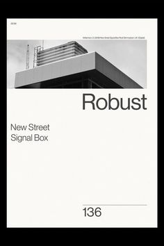 the new street signal box is shown in this black and white photo, with text that reads