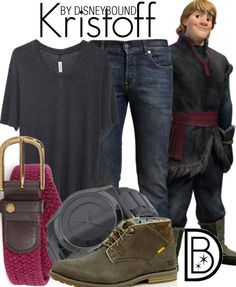 Kristoff by DisneyBound Disneybound Guys, Kristoff Disneybound, Disneybound Men, Disneyland Fashion, Mens Distressed Jeans, Disney Gear, Princess Inspired Outfits, Party Outfit Men