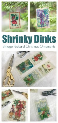 Christmas Shrinky Dink Ideas, Chritmas Lights, Shrink Jewelry, Cricut Materials