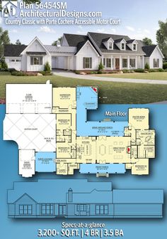 the floor plan for this luxury home