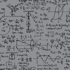 an image of some calculations on a piece of paper that is written in black and white