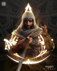 Basim Ibn Ishaq, Sick Drawings, Assassins Creed Game, Assassins Creed 3