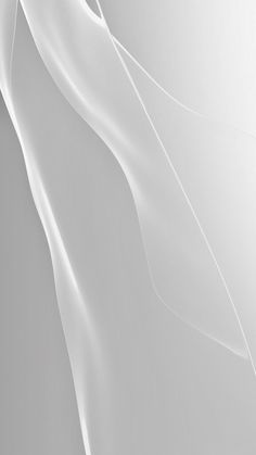 an abstract white background with smooth lines