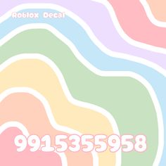 a colorful background with the words roblox decal on it in white and pink