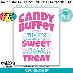 candy buffet svt cut file for cutting machines