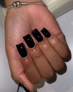 Black Acrylic Nails, Acrylic Nails Coffin Pink, Pink Acrylic Nails, Square Acrylic Nails, Fire Nails