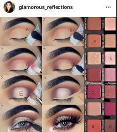 anastasia beverly hills modern renaissance Make Up Diy, Berry Tones, Eye Makeup Steps, Makeup Tricks, Makeup Hacks, Eyeshadow Tutorial, Eye Palette