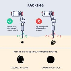 the instructions for how to use an in - ground camera with two different cameras on each side