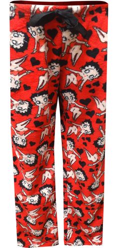 So soft and warm! These lounge pants for plus size women are so soft you will want to wear them all day! They feature Betty Boop on a red plush fabric. They have an elastic waistband with a pretty tape tie bow. Machine washable and easy to care for. Pants For Plus Size Women, Pants For Plus Size, Plus Size Lounge, Cute Pjs, Lounge Pants Womens, Cute Pajama Sets, Harajuku Outfits, Comfy Clothes, Cute Pajamas