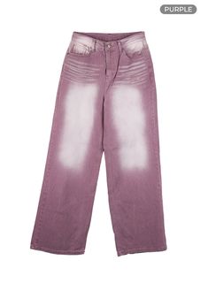 holly-wide-washed-baggy-jeans-cs419 / Purple Purple Baggy Cotton Jeans, Casual Purple Jeans With Pockets, Casual Purple Jeans, Trendy Cotton Bottoms For School, Trendy Cotton School Bottoms, Trendy Purple Relaxed Fit Jeans, 90s Style Pink Cotton Jeans, Casual High Waist Purple Jeans, Trendy Cotton Jeans For School