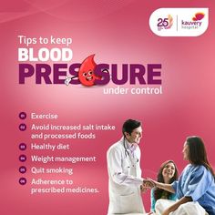 Keeping blood pressure in control is essential for maintaining overall health and well-being.   High blood pressure, also known as hypertension, can lead to serious health complications such as heart disease, stroke, and kidney failure.   By managing blood pressure through lifestyle changes and medication when necessary, individuals can reduce their risk of these life-threatening conditions and enjoy a healthier, more active lifestyle.  Lower the Pressure, Lengthen Your Life! Healthcare Branding, Education Poster Design, Home Exercise Program, Liver Diet, Exercise Program, Critical Care, Lower Blood Pressure, Education Poster, Health Goals