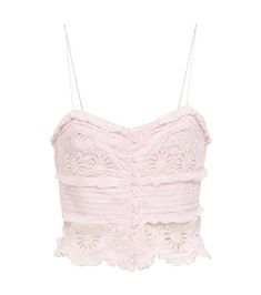 New Arrivals - New Women's Fashion | Mytheresa Silk Crop Top, Clothing Wishlist, Love Shack Fancy, Danish Pastel, November 23, Lace Cami, Fit Inspo, Summer Clothes