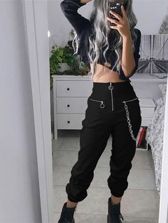 Buy More, SAVE More!



style: punk; gothic
composition: fibre Goth Pants, Mode Hip Hop, Goth Outfit, Grunge Look, Punk Outfits, Hippie Outfits, Grunge Style, Streetwear Women, Edgy Outfits