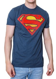 PRICES MAY VARY. Officially licensed DC Comics Superman T-shirt Standard Adult Men's sizes and Fit that can be worn by women who prefer a looser boyfriend fit. Whether you're a lifelong Superman fan or a new admirer of his legendary legacy, this T-shirt is a must-have addition to your superhero collection. Fly high, fight for justice, and inspire others with your unwavering commitment to making the world a better place. Up, up, and away! Introducing the Superman Logo Symbol Costume Adult T-Shirt Superman Outfit, Dc Costumes, Hope Strength, Superman T Shirt, Superman Art, Stitch Fit, Superman Logo, Gym Fashion, Logo Symbol