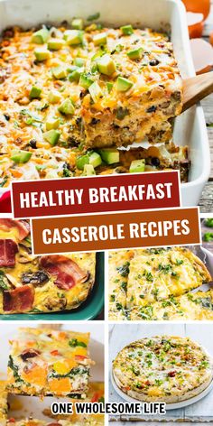 healthy breakfast casserole recipes that are easy to make and delicious for the whole family