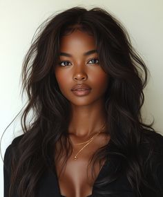 Caramel Ombré for Light Skin Black Women Black Women Hair Color, Caramel Skin, Virtual Hairstyles, Pinched Nerve, Weave Extensions, Natural Afro Hairstyles, Pretty Hair Color