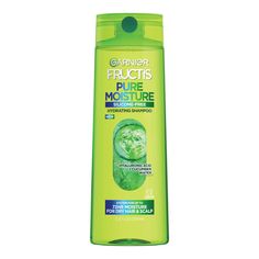 et up to 72HR moisture for hair & scalp with Garnier Fructis Pure Moisture Shampoo, formulated with Hyaluronic Acid + Cucumber Water. Garnier Fructis Pure Moisture Hydrating Shampoo, for Dry Hair and Scalp, 12.5 fl oz; System for up to 72HR moisture for dry hair and scalp Formulated with Hyaluronic Acid and Cucumber Water Innovative lightweight formulas that provide a deep boost of hydration with no residue and no weighdown Yes Vegan Formula, No Animal Derived Ingredients, No Parabens, No Silico Shampoo For Dry Hair, Cucumber Water, Garnier Fructis, Hydrating Shampoo, Moisturizing Shampoo, Hair Scalp, Hair Care Shampoo, Dry Shampoo, Dry Hair