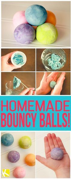 how to make homemade bouncy balls