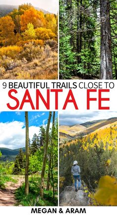 the 9 beautiful trails close to santa fe