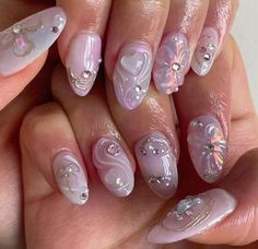 Nails Y2k, Wow Nails, Korean Nails, Pretty Gel Nails, Really Cute Nails, Cute Gel Nails, Vacation Nails, Nail Envy, Fire Nails