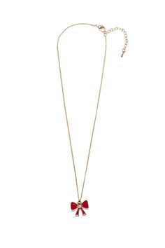 Our Holiday Bow Necklace is the perfect piece of jewelry for the holiday season or any time of the year! The lustrous red bow symbolizes joy, love, and the warmth of the holiday spirit! The bow is complete with a beautiful rhinestone in the center and the long chain is made to be size adjustable. Red Bow Necklace, Simplistic Jewelry, Christmas Party Fashion, Prom Inspo, Christmas Concert, Holiday Bows, Christmas Necklace, Prom Ideas, Bow Necklace