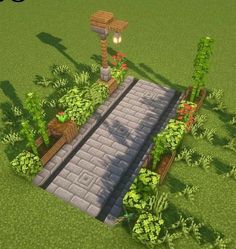 Minecraft Garden, Case Minecraft, Minecraft Decoration, Rumah Minecraft Sederhana, Bangunan Minecraft, Minecraft House Plans, Minecraft Farm, Minecraft Modern