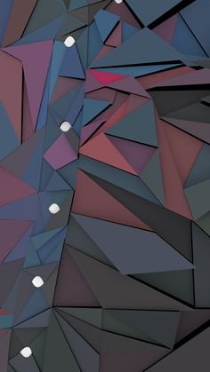 an abstract background consisting of triangles and dots