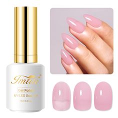 PRICES MAY VARY. 0.5 Fl Oz Gel Polish Kit: Compared with other 0.2 Oz or 0.27 Oz small capacity, our Big Capacity gel polish set are more durable enough to use.These sheer nude pink gel nail polish will make your nails like a blossom jelly, it is a translucent clear nail gel. One layer, two layers and three layers are different effect. Easy Application and Good Tenacity: With proper application, the gel nails can last at least 3 weeks. These gel polish set are perfect for all daily working or da Clear Nail Gel, Pink Gel Nail Polish, Jelly Gel Nail Polish, Pink Gel Polish, Pink Gel Nails, Clear Nail, Pink Gel, Gel Nail Kit, Nail Gel Polish