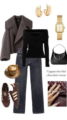 Stile Blair Waldorf, Adrette Outfits, Mode Zara, Skandinavian Fashion, Chique Outfits, Autumn Fits, School Looks