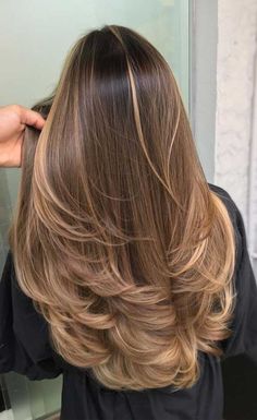 Hair Done, Brown Hair Balayage, Balayage Hair Blonde, Fresh Hair, Brown Blonde Hair, Long Layered Hair, Haircuts For Long Hair, Hair Color Balayage, Hair Inspiration Color