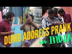 Dumb Guy asking Foreign Address in India Prank | Chennai City Prankster Chennai City, Prank Videos, Travel Agent, Chennai, Dumb And Dumber, Government, India