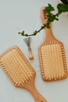 This handy tool is crafted from durable wood and metal bristles to deeply clean brushes of all sizes. This tool will help you give your brushes a deep clean on a regular basis, thus increasing their lifespan and sustainability. It's petite size makes it easy to transport. With its helpful features, you no longer have to worry about dealing with annoying buildup of damage-causing dirt and dust. Unlike other brush cleaners that are made merely from plastic, this top-of-the-line design keeps every Hairbrush Cleaning, Clean Hairbrush, Bamboo Brush, Herbal Apothecary, Spiritual Tools, Shampoo Bar, Natural Gifts, Deep Clean, Mindful Living