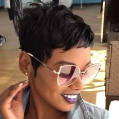 Fashion Black Pixie Cut Wigs Wave Short Black Pixie Human Hair Wigs for Women, #AD, ##Women, #AD, #Hair, #Human, #Short Wills Bowl Cut, Short Pixie Styling Products, Hair Assesories For Pixie Cut, Pixie Plus Size Round Faces, Bob Pixie Cut, Bob Pixie, Short Wave, Short Weave, Short Sassy Hair