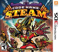 Code Name: S.T.E.A.M. - Nintendo 3DS [USED] Advance Wars, Nintendo 3ds Games, Third Person Shooter, Earth Hour, Nintendo 2ds, Code Name, Code Names, Game Codes, 3ds Xl