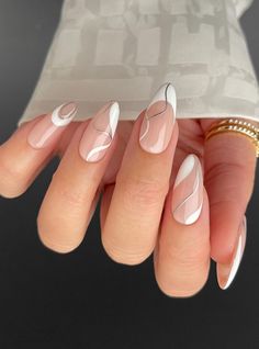 Nude Nail Designs, Soft Nails, Oval Nails, Orange Nails, Classy Nails, Chic Nails, Cute Acrylic Nails, Holiday Nails