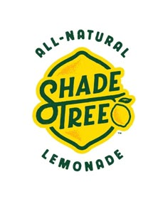 the logo for an all natural lemonade company