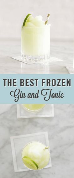 the best frozen gin and tonic