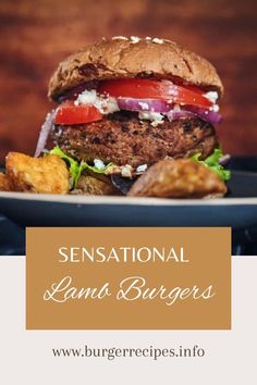 Sensational Lamb Burgers