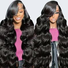 Product Description 13x6 Body Wave Glueless Wigs Human Hair Pre Plucked 250% Frontal Wigs Human Hair Human Hair Wig Details - 13x6 HD Lace Front Wigs Human Hair Wig Type: 13x6 Body Wave Lace Front Wigs Human Hair.Hair Material: 100% Unprocessed Brazilian Virgin Human Hair Wigs.Hair Color: Natural Black Color, Can Be Dyed & Bleached.Hair Density: 250% Density HD Lace Front Wigs Human Hair, Full & Thick.Wig Length: 26-32 Inch Lace Front Wigs Human Hair for Black Women.Lace Type: 13x6 Lace Front Wigs Human Hair Pre Plucked with Baby Hair, Frontal HD Lace.Cap Size: Medium Size with Adjustable Straps (22-22.5 Inches).Wig Quality: Soft and Comfortable.True to Length & Weight, Soft, Minimum Shedding, No Tangle. HD Transparent Human Hair Lace Front Wigs for Black Women Why choose 13X6 HD Transpare Hd Lace Frontal Wigs, Hair Frontal, Best Hair Dye, Human Hair Lace Front Wigs, Hair Lace Front Wigs, Hd Lace Frontal, Quick Braided Hairstyles, Glueless Wigs, Lace Frontal Wigs