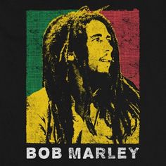 the bob marley t - shirt is shown in red, green, and yellow colors