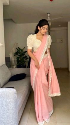 Saree For Girls Party Wear, Saree Stylish Party Wear, Blouse Designs Latest For Girls Saree, Sarees To Wear On Farewell, Blouse Designs For Fancy Sarees Latest, Formal Outfit Poses For Women, Simple Farewell Saree, Blouse Design For Farewell Party, Blouse Designs For Girls Saree