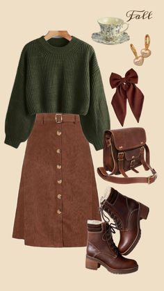 Wardrobe Brown, Look Retro, Brown Fall, Fashion Mistakes, Autumn Outfit, Outfit Inspo Fall