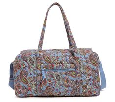 Road tripping just got so stylish, thanks to this adorably printed duffel bag. From Vera Bradley. Casual Multicolor Travel Bag For Overnight Trips, Casual Multicolor Duffle Bag For Weekend Trips, Casual Multicolor Bag For Overnight Trips, Vera Bradley Weekender Bag, Aesthetic Warning, Vera Bradley Prints, Travel Duffel Bag, Bag Aesthetic, Travel Duffel