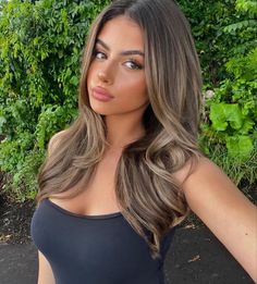 Balayage Hair Dark, Brunette Balayage Hair, Honey Blonde Hair, Caramel Highlights