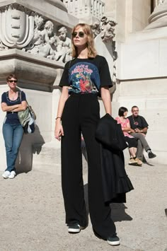 Fashion Milan, Look Grunge, Pastel Outfit, Tomboy Outfits, Zac Posen, Tee Outfit, 가을 패션, Fashion Weeks