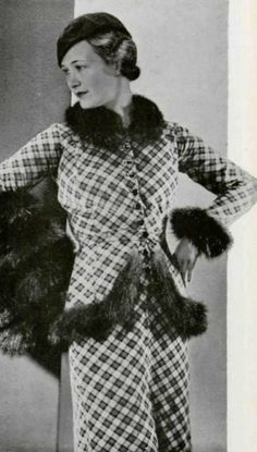 Chanel 1930 Fashion, Coco Chanel Designs, 1930s Chanel, Vintage Chanel Couture, Chanel Plaid, Vintage Chanel Clothing, Madeleine Vionnet, Madame Gres