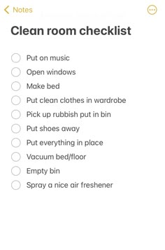 Cleaning Checklist For Bedroom, Clean Room Step By Step, Bedroom Reset Checklist, How To Keep A Clean Room, Deep Cleaning Room Checklist, Deep Cleaning Bedroom Checklist