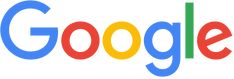 the google plus logo is shown in red, white and blue with an arrow pointing to it