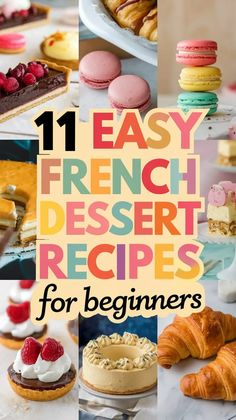 11 easy french dessert recipes for beginners